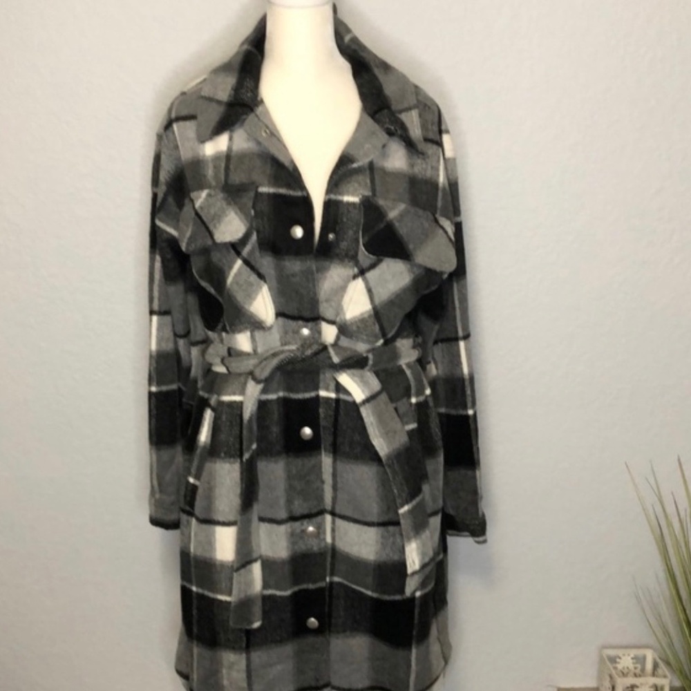 Blank NYC Plaid Shacket